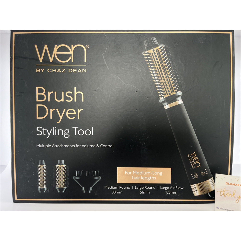 WEN by Chaz Dean Brush Dryer Styling Hair Dryer with Attachments OEM - Picture 2 of 8